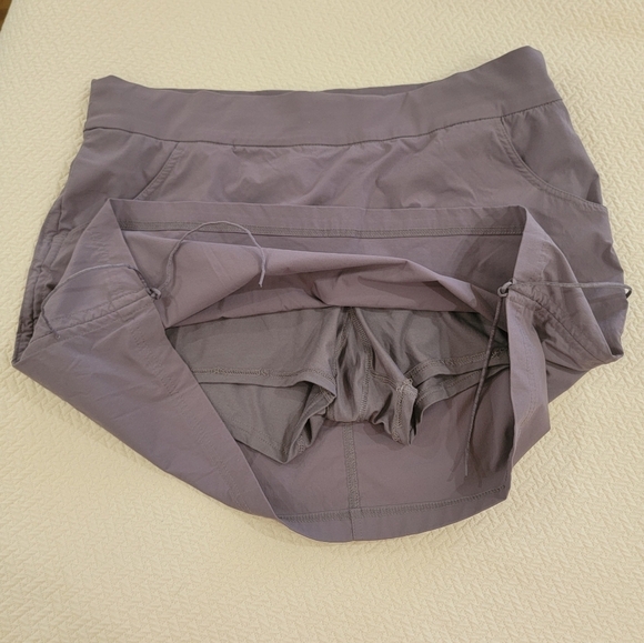 Columbia Gray Skirt with Drawstrings Built In Shorts Activewear Skort Size XL - Picture 10 of 15